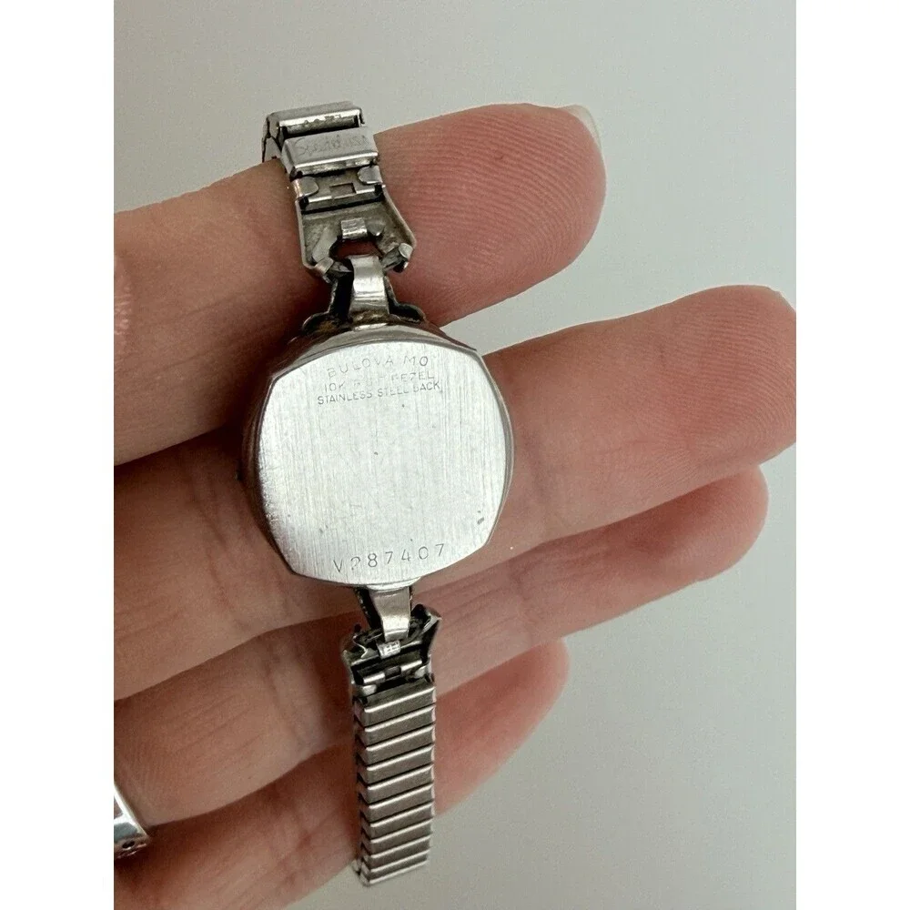 Bulova Analog Manual Women Rare 10k Gold Filled Hand-Wrapped Cocktail